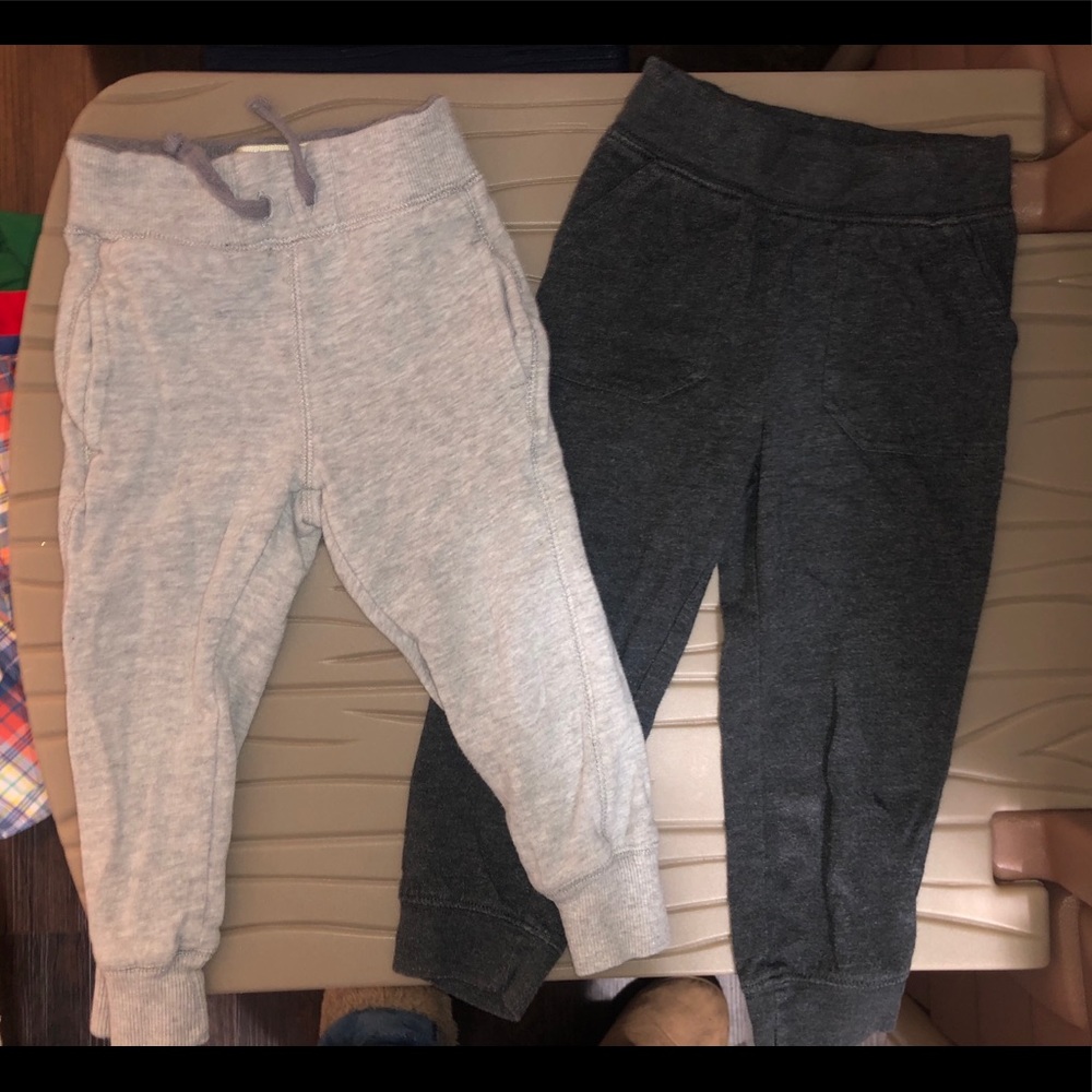 💥3 Pairs Toddler Jogger Pants Bundle
